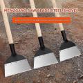 Miniatyrbild 3 av 4: Multifunktionell Trädgårdsspade i Stål för Utomhus, Ispade, ogräsrensning, Plantering, Jordbruksverktyg