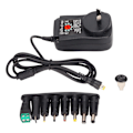 Miniatyrbilde 1 av 5: 41W spenningsregulerende strømforsyning med multifunksjonell USB-grensesnitt - 100-240V AU-plugg
