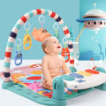 Pikkukuva 3 / 5: 3-in-1 Kick \"n For Play Piano Gym Musical For Play Mat For Baby Tummy For Time A