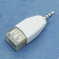 Pikkukuva 4 / 5: Sovitin auton muuntajaan USB 2.0 naaras - 3,5 mm uros AUX-ääni kestävä auton pistokkeen liitin