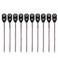 Miniatyrbillede 2 af 5: 10 stk. Snap 9V Batteriholder Klips På Spænder Stik Kabel med Ledning