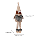 Pikkukuva 5 / 5: Loma-tonttu, käsintehty ruotsalainen Tomte, joulupukki, koriste-esine, kiitospäivä