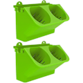 Miniatyrbillede 1 af 4: Vertikal Planter, Stakbar Væg Planter, Plantning Selv-vanding Vedhæng Krukke Pot Pot Af Blomst Plante Pot Til Indendørs Have Udendørs Grøn 2stk 2stk