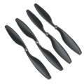 Miniatyrbillede 2 af 5: 2 Par Nylon 10x4.5\" 1045 1045r Cw Ccw Propeller Sort Til Dji F450 500 F550 Fpv Multi-copter Quadcopter Apc