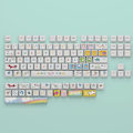 Miniatyrbild 3 av 5: 127 tangenter Pbt Keycaps Xda profil Dye-sub söta djur tecknad tema Keycap set