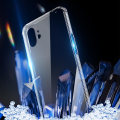 Miniatyrbillede 4 af 4: Krystalklart etui kompatibel med Nothing Phone 2, opgraderet anti-gul blød Tpu fire hjørner stødsikkert cover