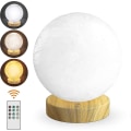 Miniatyrbillede 1 af 5: Lys Terapi Lampe 10000 Lux UV-fri Kunstig Sollampe Med Berørings- og Fjernbetjening, Bordlampe Med Trinløs Lysstyrke, Timer Og 3 Farvetemperaturer