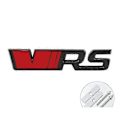 Pikkukuva 1 / 5: 3D Metal VRS-logo Auton Etugrillin Embleemi Merkki Takaluukun Tarra Skodalle Octavia 3 2 A5 A7 Mk3 Mk2 Kodiaq Superb Fabia Tarvikkeet grill red black
