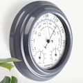 Miniatyrbilde 3 av 5: 3 i 1 termometer hygrometer barometer veggmontert værstasjon digitalt innendørs atmosfærisk trykkmåler