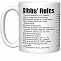 Pikkukuva 4 / 4: NCIS 2022 Gibbs' Rules -kahvimuki (jäähyväispainos)