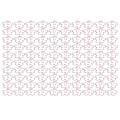 Miniatyrbillede 4 af 5: 100 stk. Sakura-formede metalliske papirclips - skridsikre, rustfri - kontorartikler