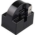 Miniatyrbillede 3 af 4: 2 Pak Qp2-33 Ptc Starter Relæ 33 Ohm 220v Enkeltbenet Ptc Til Køleskab Fryser Kompressor Sort Qyroadwolf