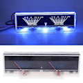 Pikkukuva 3 / 5: Vu-mittari Audio Power Amplifier -paneeli Dual Analog Level Db -mittari taustavalolla