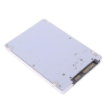 Miniatyrbilde 4 av 5: 1,8\" Micro 16-pin SSD til 2,5\" 22-pin HDD Adapterkonverter med etui