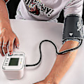 Miniatyrbillede 1 af 5: 1 stk. bærbar 22-32 cm armmanchet digitalt sphygmomanometer manchet