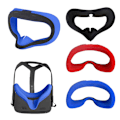 Miniatyrbild 2 av 5: Silikonögonmasköverdrag för Oculus Quest 2 VR-headset reservdelar