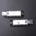 Miniatyrbillede 4 af 5: Bil LED Nummerpladelys Lampe Til Renault Espace Mk4 Scenic Mk2 Laguna 2 Dacia Duster Lodgy Log