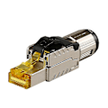 Miniatyrbillede 2 af 5: 2 stk. Cat8 industrielle Ethernet-stik RJ45 afskærmet felt stik værktøj