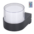 Miniatyrbillede 4 af 5: 5W RGB fjernbetjening LED udendørs væglampe vandtæt væglampe til soveværelse stue AC85265V