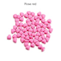 Miniatyrbilde 1 av 4: 100 stk/pose macaron hjerteperler godteri farge for DIY armbånd halskjede smykker