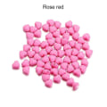 Miniatyrbillede 1 af 4: 100 stk./pose macaron hjerteperler slikfarve til gør-det-selv armbånd halskæde smykker
