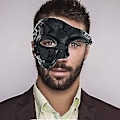 Miniatyrbilde 2 av 5: Steampunk Metallroboter Venetiansk Maske, Halloween Kostymefest / Fantomet Operas