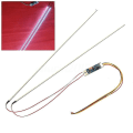 Miniatyrbilde 2 av 5: Hvit Universal LED-bakgrunnsbelysningssett for LED-lys med støtte for 24 tommer 540 mm