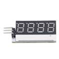 Miniatyrbild 5 av 5: Digitalrör-displaymodul 0,36 tum röd LED 4-siffrig RXD-stift för DIY-elektronik