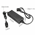 Miniatyrbillede 3 af 5: 220V til 12V Bilstrømsadapter Strømadapter 10A 120W 230 til 12 Volt Spændingsomformer