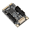Pikkukuva 3 / 5: Mini PCIE - USB 3.0 -kaksois 19PIN -etupaneelikortti - 5 Gbps hot swap Windows XP/2003 ja OS X 10.8+