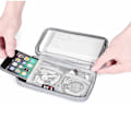 Miniatyrbild 3 av 5: Hållbar polyester powerbank-väska förvaringspåse Mini Protable Travel Protective Carrying Case Pack för hörlurar Mobiltelefoner Datakabel Hårddisk Enhet