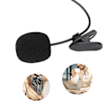 Miniatyrbild 2 av 5: 3,5 mm Lavalier-mikrofon Handsfree Mini Wired Collar Clip Mic För Youtube Videoinspelning, Videokonferens, Vloggning