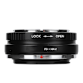 Pikkukuva 1 / 5: FD-Z-kiinnityssovitinrengas Canon FD -objektiiville Nikon Z -kiinnityskameraan - alumiiniseos