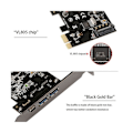 Pikkukuva 3 / 5: PCIe USB3.1 Type C -laajennuskortti USB-keskitinjakaja työpöydälle PCIe-nousijakortti PCI Express -muunnin