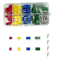 Miniatyrbillede 1 af 5: 230 stk. 2,54 mm 2p 3p 4p 5p hun- og han-stikterminaler