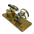 Miniatyrbillede 3 af 5: Varmtluft Stirling-motor dampmaskine model fysisk pædagogisk legetøj