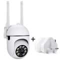 Miniatyrbilde 1 av 5: 3MP IP-kamera 5G WiFi Overvåkingskameraer HD 1080p IR Full Farge Nattsyn Sikkerhetsbeskyttelse