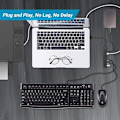 Miniatyrbillede 5 af 5: Multi Usb Splitter 5gbps 7 Porte Usb Expander Usb 3.0 Hub Dock Adapter Port Multiple