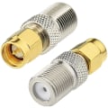 Miniatyrbilde 1 av 3: Dab Antenneadapter Sma-kontakt fra F-type hun til Sma hann Rf-konverter