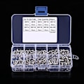 Miniatyrbillede 2 af 5: 340 stk. M3 Hex Sokkel Skrue Møde Stainless Steel M3 Skruer Møtrikker Sortiment Kit Fastgørelse