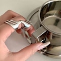 Miniatyrbillede 3 af 5: Retro hul buet ring punk bred chunky ring mode store kno ring