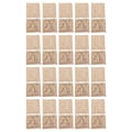 Miniatyrbilde 1 av 5: Retro Country Bryllupsfest Burlap Blonder Bestikkholdere - 20 stk