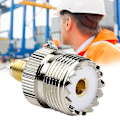 Miniatyrbillede 3 af 5: Antenneadapter S021a Sma Hun til Uhf F So239 til Baofeng