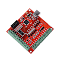 Miniatyrbillede 5 af 5: Cnc Usb Mach3 100khz Breakout Board 4 Akse Interface Driver Motion Controller