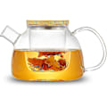 Miniatyrbillede 1 af 5: 34oz/1000ml Glas Tekande Med Glas Te-Infusere, Glas Tekande Til Løse Te