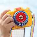 Miniatyrbild 2 av 2: Barnmusik Kamera Bubbel Leksaker Automatisk Bubbelblåsare Maskin Leksak För Barn