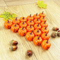 Miniatyrbilde 3 av 5: 16 stk Halloween Miniatyr Gresskar Figurer Mini Skum Gresskar Modell Ornament