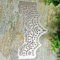 Miniatyrbilde 3 av 5: Hule blonder metall skjærende dør stencil DIY Scrapbooking Album Stempel Papir Kort E