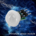 Miniatyrbilde 4 av 5: 10 stk Am312 Mini Menneskelig Sensor Modul Ir Pyroelektrisk Infrarød Pir Bevegelsessensor Detektor Moduler Dc