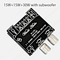 Miniatyrbillede 4 af 5: Dc9~24v Digital Power Amplifier Board Preamplifier Dele Stereo Forstærker